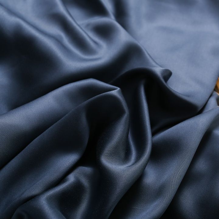 sondeson-ชุดเครื่องนอนผ้าไหมสีน้ำเงินเข้ม25ชิ้น-ชุดเครื่องนอนผ้าไหมผ้านวมหรูหราเพื่อสุขภาพผิวมีขนาดใหญ่เป็นสองเท่า