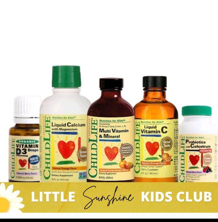 ChildLife, Liquid Vitamin C Calcium Magnesium Organic D3 Echinacea