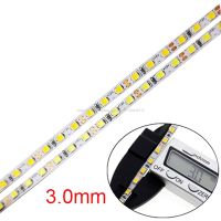 เทปแถบไฟ LED แบบยืดหยุ่น5M 12V 24V DC 3Mm 4Mm 5Mm 2025 168 Led/m 2835 4040 120 Led/m 180LED /M โคมไฟริบบิ้น LED แบบยืดหยุ่น