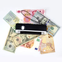 D2 2 in 1 Ultraviolet UV Lamp Flashlight Torch Blacklight Light Tube Bulb Handheld 6V Portable Battery Powered Money Detector