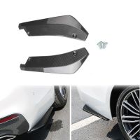 【hot】✧✻■  2Pcs Car Rear Diffuser Splitter Spoiler Scratch Protector Accessories Decoration