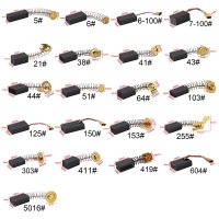 10pc Carbon brush drill electric grinder replacement carbon brush graphite copper spare parts for electric motors graphite brush Rotary Tool Parts Acc