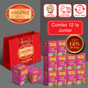 Combo 12 lọ Nước yến sào win sNest Junior 12%giúp trẻ ăn ngon