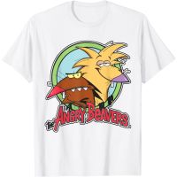 2023 NEW2023ใหม่ฤดูใบไม้ผลิและฤดูร้อนผู้ใหญ่ Angry Beavers เสื้อยืดโลโก้เสื้อยืด-เสื้อยืดผู้ชาย