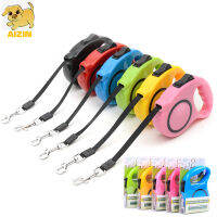 Retractable Dog Leashes Automatic Extending Flexible Puppy Cat Strong Nylon Rope Collar Leash 3M5M For Small Dogs Supplier