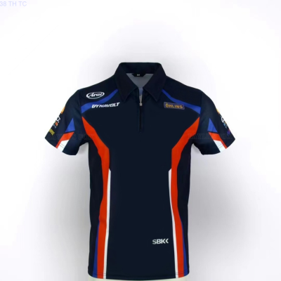 【high quality】  Quick Drying Bmw Motorcycle Printed Polo Shirt Summer Fashion 2023
