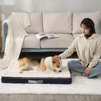 Super Soft Dog Bed Dog Sofa Fluffy Plush Dogs Mat House Square Thickened Cushion For Small Medium Large Dog Product