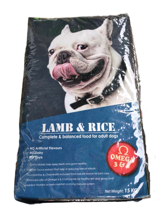 BARK Dog Food Lamb & Rice / Fish & Rice / High Protein 15kg 狗粮 Lazada