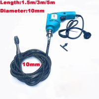 1.5M/3M/5M Pipe Dredging Spring Drain Cleaner Sewer Sinks Basin Pipeline Clogged Remover Bathroom Kitchen Toilet Cleaning Tools Traps Drains