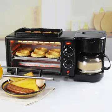 Multifunctional Electric Microwave Oven Coffee Maker Sandwich Toaster 3 in  1 Breakfast Maker - China 3 in 1 Breakfast Maker and Electric Microwave  Oven Breakfast Maker price