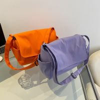 【jw】⊙  Female Large Capacity Messenger Oxford Crossbody Color Tote Ladies Shoulder