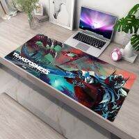 Mousepad ขนาดใหญ่ใหม่แผ่นคีย์บอร์ดที่กำหนดเองเดสก์ทอปแผ่นรองเมาส์ Transformers แล็ปท็อปสำนักงานพรมแผ่นรองเมาส์เดสก์ทอปนุ่ม