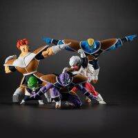 5ชิ้น/ชุดดราก้อนบอล Z Ginyu Force Ginyu Jeice Burter Recoom Guldo PVC ตุ๊กตาขยับแขนขาได้สะสมโมเดลของเล่น6-10ซม.