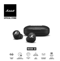 หูฟังไร้สาย Marshall หูฟังไร้สาย Mode II True Wireless หน้าตาสุดคลาสสิค ขนาดเล็ก ใส่สบายหู เชื่อมต่อเสถียร ระบบสัมผัส