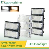 KPS Floodlight LED IP65 Waterproof Remote Multicolor RGB 50W 100W 200W LED Flood Light AC 220V Spot LED Lamp Outdoor Lighting