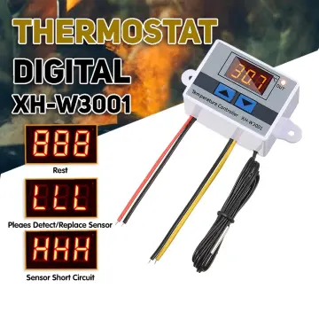 W88 12V/220V 10A Digital LED Temperature Controller Thermostat Control  Switch Senso W1411