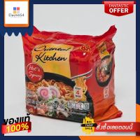 มาม่า ออเรียนทัลคิตเชน บะหมี่กึ่งสำเร็จรูป รสฮอตแอนด์สไปซี่ 80 กรัม x 4 ซองMama Instant Noodles Oriental Kitchen Hot &amp; S