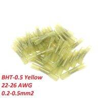 100Pcs BHT0.5 BHT1.25 BHT2 BHT5ความร้อนหุ้มฉนวนลวด Crimp Terminal