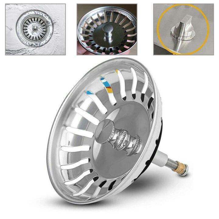 For Blanco Replacement Kitchen Sink Strainer Waste Plug Basin Drain Filter For Bathroom Sinks