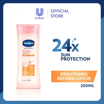 vaseline lotion spf 24