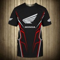 (in stock) New Honda Black Top Gift Mans T-Shirt 3D - SIZE S-5XL Printed 3D New Trend (free nick name and logo)