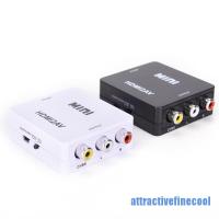 Afchot อะแดปเตอร์แปลง Hdmi To Rca AvCvbs Hd 1080P Mini Hdmi2Av วิดีโอขนาดเล็ก