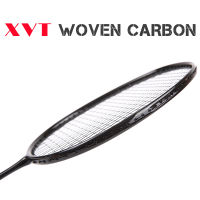 XVT Professional Carbon Arylate Carbon Badminton Racket With String 28-30 lbs 4U Free Grip