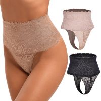 【LZ】 Cintura alta Tummy Controle Calcinha Mulheres Tanga Calcinha Lace Shapewear Cueca Bumbum Levantador Belly Shaping Cincher Breve Body Shaper