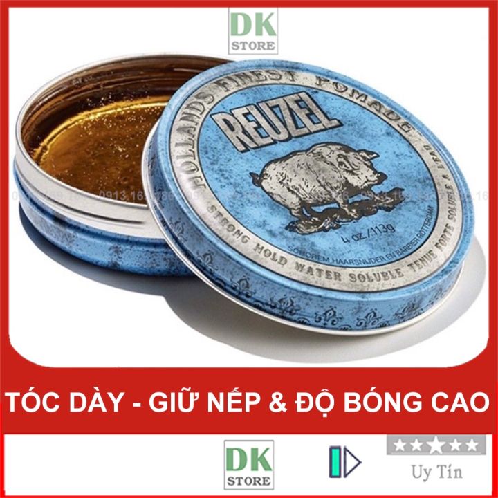 REUZEL Blue Pomade không chỉ giúp bạn giữ nếp tóc tuyệt đối mà còn mang lại cho bạn một mùi hương nam tính, quyến rũ. Ngoài ra, sản phẩm còn có khả năng kiểm soát tóc tuyệt vời, giúp bạn luôn có được mái tóc gọn gàng và sáng bóng. Hãy cùng khám phá những lợi ích của sản phẩm này.