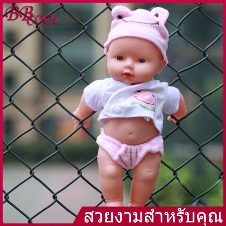 ตุ๊กตาเด็กทารกเสมือนจริงซิลิโคนไวนิล-30-ซม-reborn-กับผ้า