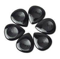 50pcs X-Heavy 3mm Teardrop Black Guitar Picks Plectrums For Electric Guitar Jazz