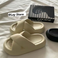 Lay Store รองเท้า หญิง สวย รองเท้า ผู้หญิง แตะ รองเท้าแตะหญิง ร้องเท้าเเตะ รองเท้านุ่มๆ รองเท้าแตะนุ่ม รองเท้า ผญ เเตะ230328G1