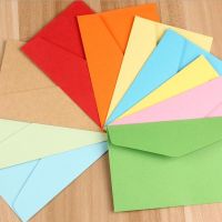 HOT 10pcs/lot 14 Colors Blank Envelopes Envelope Wedding Birthday Invitation Supplies Paper