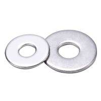 100PCS Galvanized Flat Washers M4 M5 M6 Wider Large Mudguard Fit Bolts amp; Screws