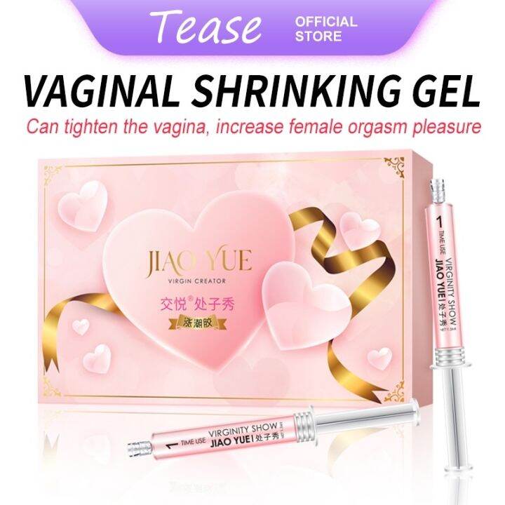 Thermal Sensation Lubricant Pleasure Enhancer Sex Toys Women Experience Virgin Firming Orgasm 2941