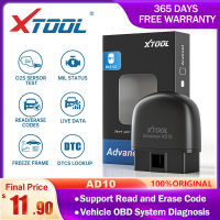 XTOOL AD10 Car OBD2 Scanner Diagnostic Tools With More Functions Automotive OBD System Diagnosis Engine Code Reader Android IOS