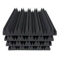 12Pcs Acoustic Foam Panels,2 InchX12 InchX12 Inch Foam Tiles with High Density Cancelling Foam for Recording Studios