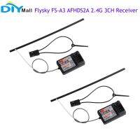【Thriving】 FairBay 2ชิ้น Flysky AFHDS2A 2.4G 3CH สำหรับ GT2E GT2G 2A โปรโตคอลไร้สาย3ช่องสัญญาณ