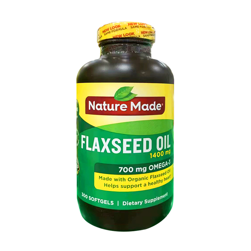 Dầu hạt lanh Nature Made Flaxseed oil 1400mg 300 viên