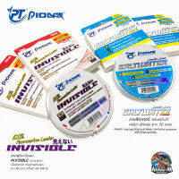 สายช๊อคลีด ฟูโอคาร์บอน (10 เมตร/ม้วน) Pioneer INVISIBLE FLUOROCARBON LEADER 100% และสาย Saltwater