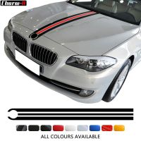 Universal 51 Length Car Hood Bonnet Racing Stripes Lines Decals Engine Cover Stickers for BMW Ford Mustang Toyota Mercedes Benz