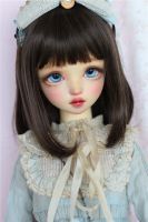 hot！【DT】™♘┅  BJD Wig Suitable for 1/3 1/4 1/6 size temperature Real silk wig short hair bjd accessories