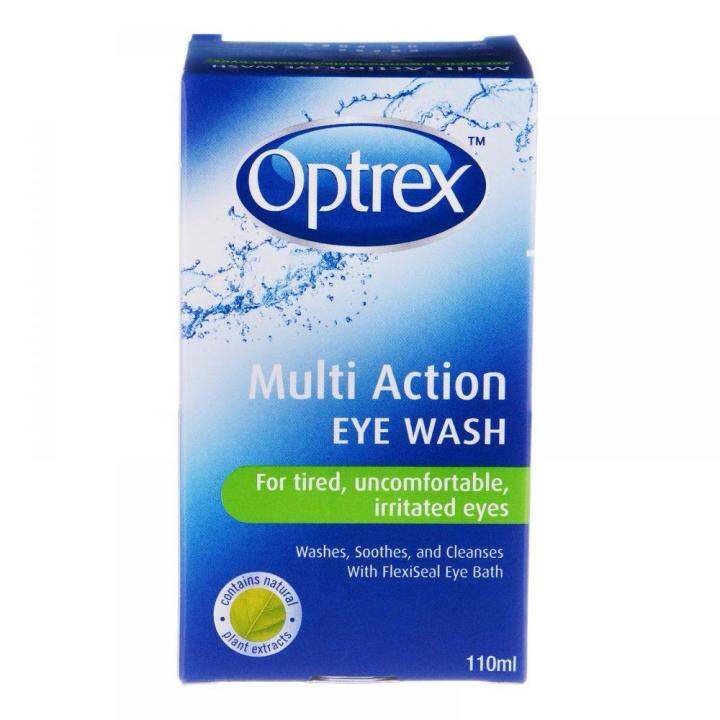 Optrex Multi Action Eye Wash 110mL | Lazada