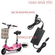 Bộ sạc xe điện mini E-Scooter 24V 12AH  loại 8 inch và 10 inch