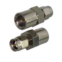 1pcs Connector Adapter FME Male Plug to SMA Male Plug RF Coaxial Converter Straight 50ohm Wire Terminal New