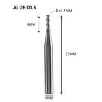 【✱2023 HOT✱】 chenguang 1ชิ้น2ชิ้น5ชิ้น10ชิ้น/ล็อต Zcc.ct Cnc อะลูมิเนียมเครื่องตัดมิลลิ่งอัล-2e 2el 2ขลุ่ยหัวสี่เหลี่ยมปลายคาร์ไบด์แข็งสำหรับอัล