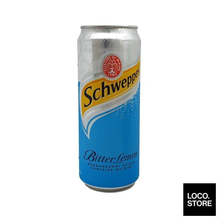 Schweppes Bitter Lemon Can 320ml | Lazada