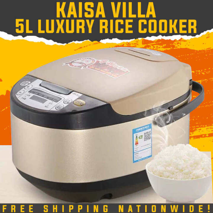 KAISA VILLA RICE cooker 5L original sale multifunctional household 29