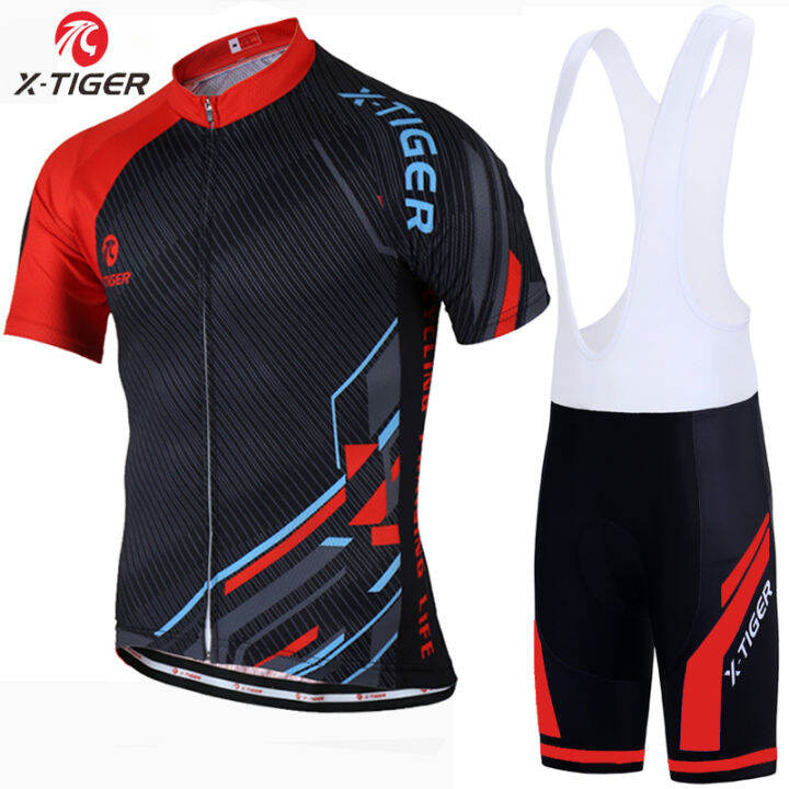 Bộ Áo Đạp Xe Mùa Hè X-tiger, Maillot Ropa Ciclismo Quần Áo Đi Xe Đạp, Quần  Áo Xe Đạp Leo Núi Bộ Đồng Phục Đạp Xe 