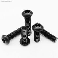 ✹ 2/50pcs ISO7380 M2 M2.5 M3 M4 M5 M6 M8 Black 304 A2 Stainless Steel Hexagon Hex Socket Button Allen Head Screw Bolt High Quality